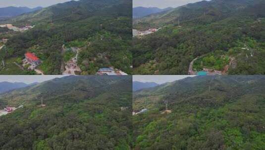 航拍厦门天竺山森林公园高清在线视频素材下载
