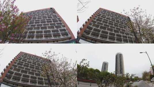 1109 楼盘 高层住宅 小区高清在线视频素材下载