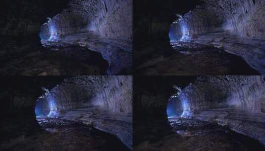 神秘山洞高清在线视频素材下载