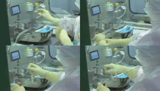 高科技科学家生物化学研究医学药物试管视频高清在线视频素材下载