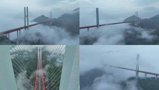 北盘江大桥高清在线视频素材下载