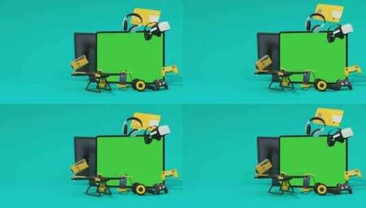 电商购物3d动画高清在线视频素材下载