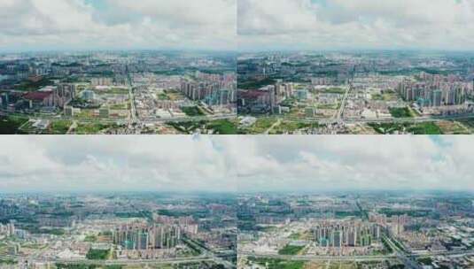 阳江 广东 江城区 城市航拍高清在线视频素材下载