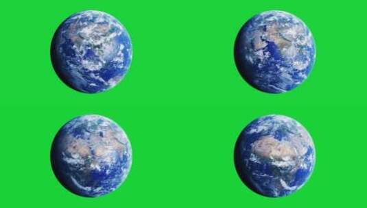 地球绿幕高清在线视频素材下载