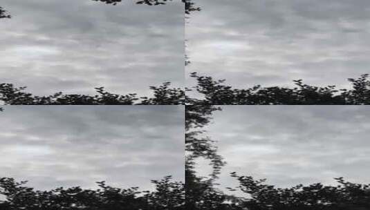 多云的天空高清在线视频素材下载