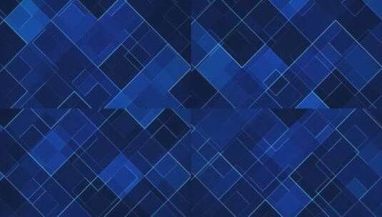 蓝色半色调抽象几何运动背景高清在线视频素材下载