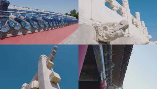 4K北京天坛祈年殿的神韵实拍素材高清在线视频素材下载