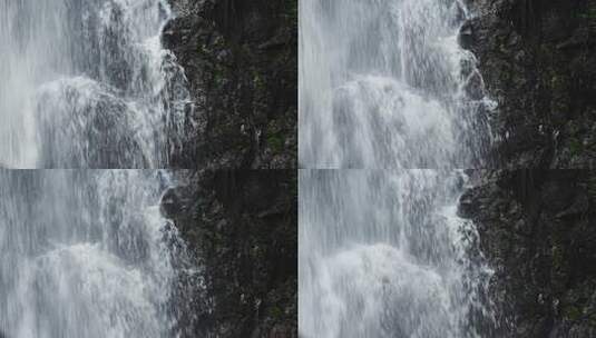 深圳马峦山瀑布下流4k高清在线视频素材下载