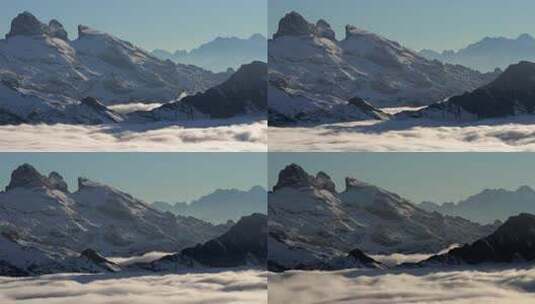 阿尔卑斯山高清在线视频素材下载