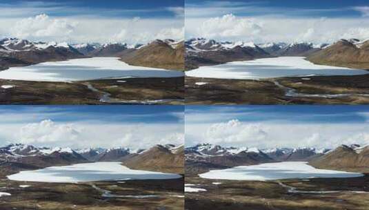 西藏丁青布托湖高清在线视频素材下载