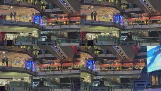 北京艺术商场侨福芳草地购物中心高清在线视频素材下载