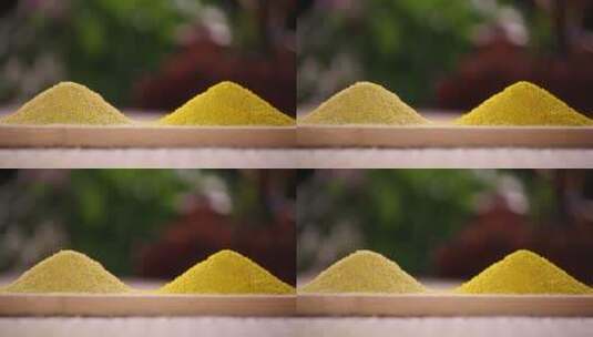 金米黄米小米高清在线视频素材下载