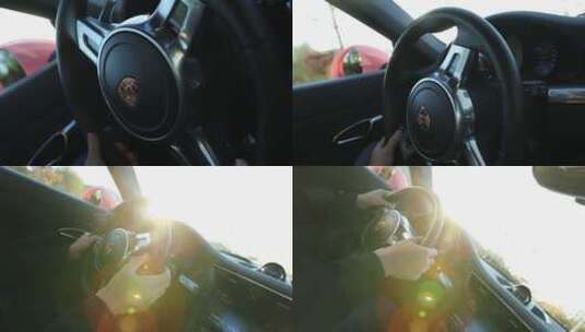 保时捷 911 汽车高清在线视频素材下载
