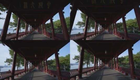武汉武昌江滩公园高清在线视频素材下载