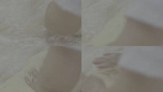 面食老婆饼制作工艺LOG高清在线视频素材下载