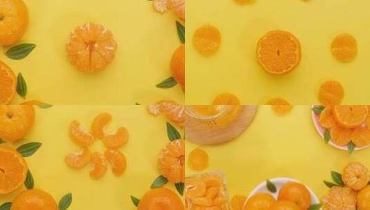 广西蜜橘高清在线视频素材下载