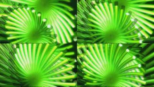 绿色抽象花状运动背景高清在线视频素材下载