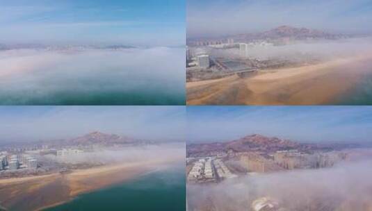 西海岸平流雾高清在线视频素材下载