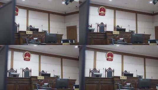 法院法庭空镜高清在线视频素材下载