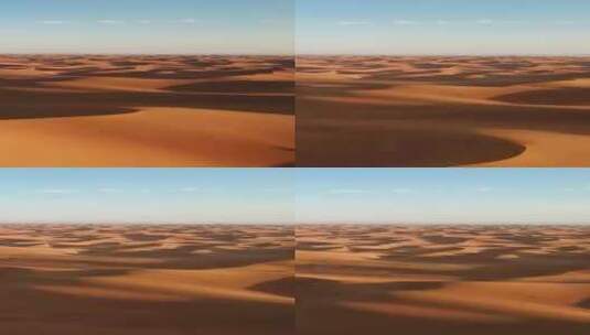 沙漠航拍 自然 航拍沙漠高清在线视频素材下载