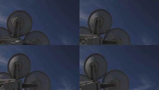 气象雷达追踪探空气球高清在线视频素材下载