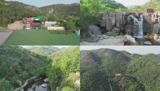 莲青山省级地质公园 旅游景点高清在线视频素材下载