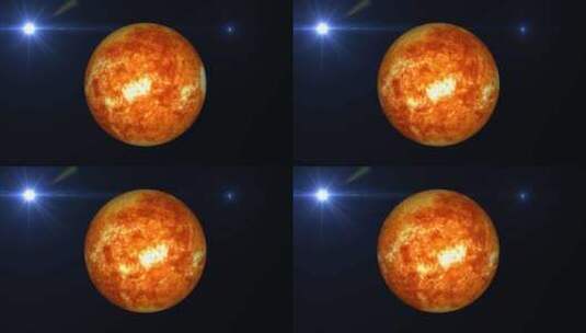 太阳星球高清在线视频素材下载