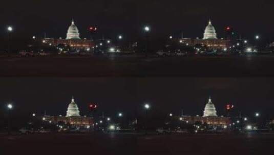 国会大厦高清在线视频素材下载