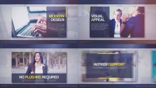 设计感公司企业推广宣传幻灯片视频AE模板高清AE视频素材下载