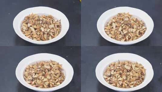 知母中药 药材 中药材高清在线视频素材下载