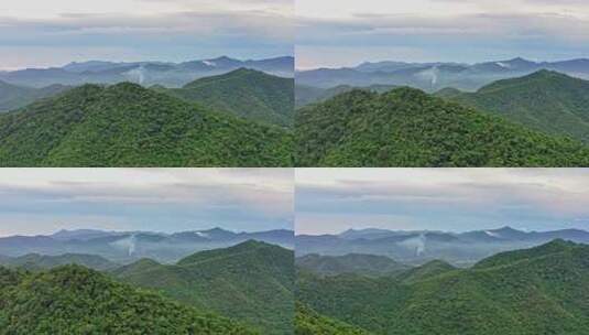 航拍三亚山岭风景高清在线视频素材下载