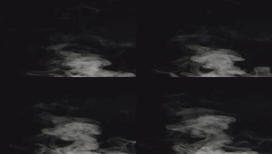 4K竖屏高速摄影浓的烟雾往上冒高清在线视频素材下载