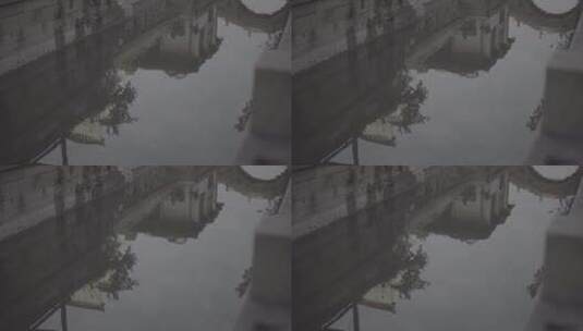 【空镜】4K江南建筑-水乡古镇-街景倒影-log高清在线视频素材下载