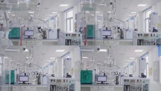 现代化的生化化学化工实验室高清在线视频素材下载