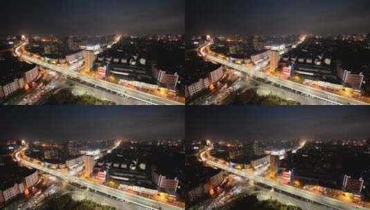 南昌城市交通高清在线视频素材下载