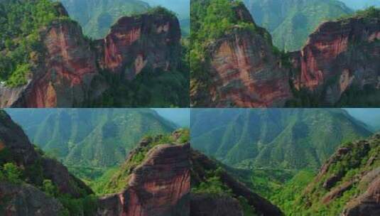 云南丽江航拍山川景色高清在线视频素材下载