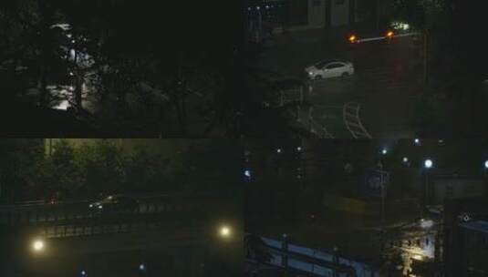 合集_城市雨夜4k高清在线视频素材下载
