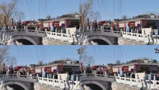 北京春节街景高清在线视频素材下载