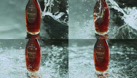 芬腾高速机拍摄酒类广告高清在线视频素材下载