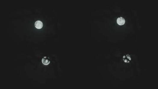 月亮意境 中秋圆月高清在线视频素材下载