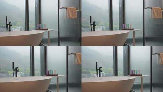 浴室浴缸高清在线视频素材下载