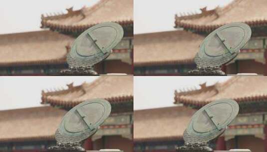 北京故宫博物院月晷高清在线视频素材下载