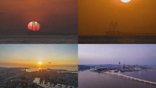 【4K合集】珠海澳门素材 城市空镜高清在线视频素材下载