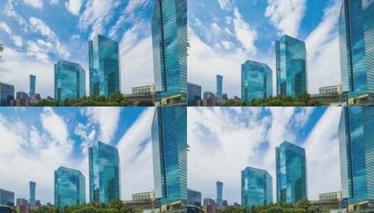 北京CBD大望路华贸中心高清在线视频素材下载