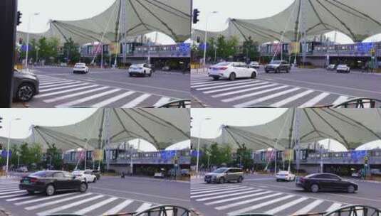 上海街道交通高清在线视频素材下载