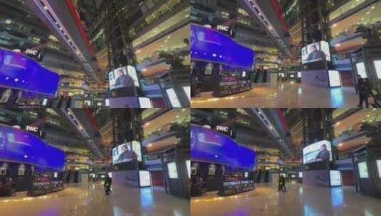 北京艺术商场侨福芳草地购物中心高清在线视频素材下载