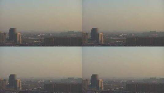 城市 雾霾高清在线视频素材下载