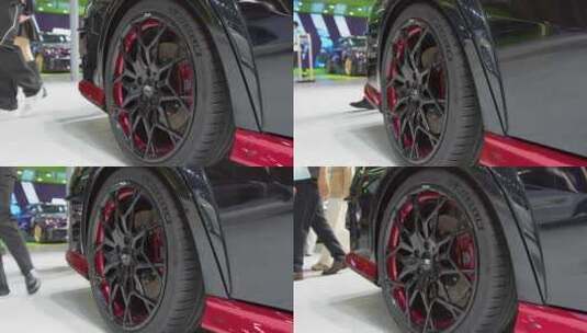 5K汽车轮毂轮胎视频素材高清在线视频素材下载