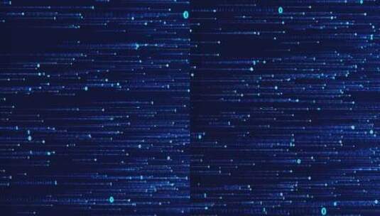 二进制数字信息流运动高清在线视频素材下载