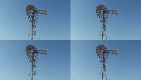 风力涡轮机的视频高清在线视频素材下载